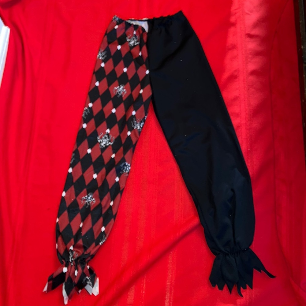 Black and Red Pauper Pants